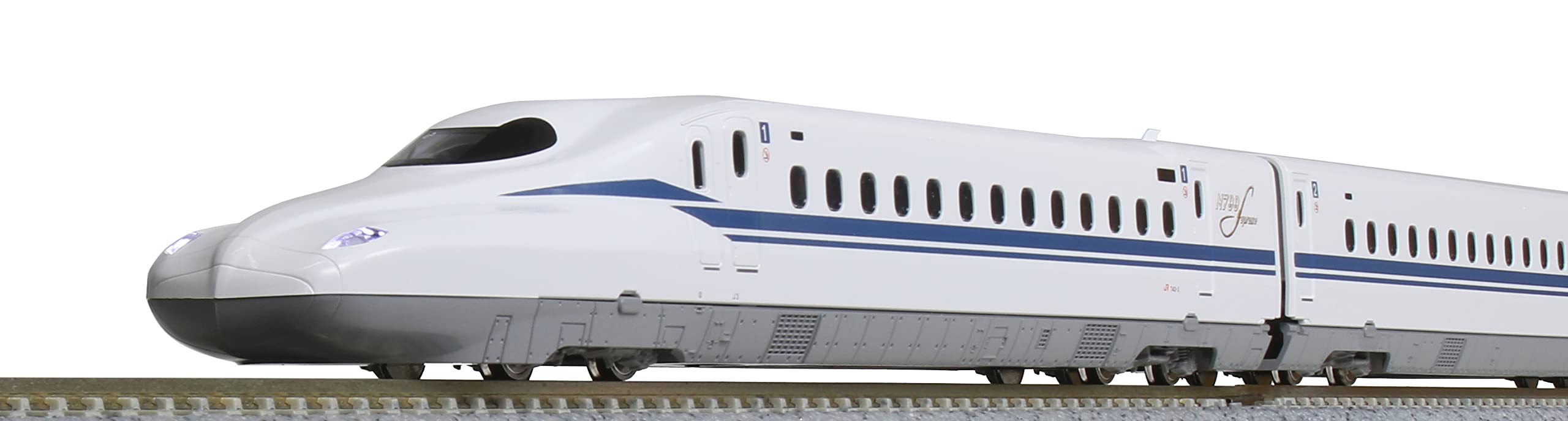 

KATO N Gauge N700S Nozomi Shinkansen Basic Set 10-1697 (4 Cars) белый