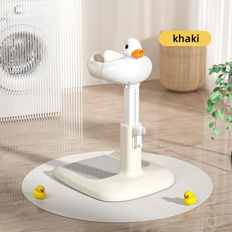 Baby Standing Bath Table Adjustable Height Folding Children's Bath Device Bath Stand Non-Slip Children's Bath Stand For Home Use