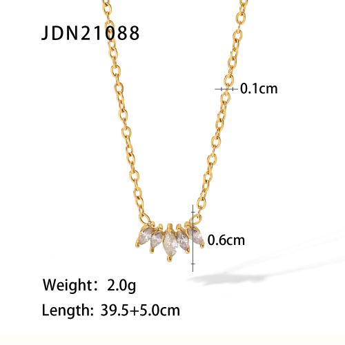 Youthway Stainless Steel Coin Pendant Necklace Autumn/Winter Metal Texture Pendant Waterproof Women'S Jewelry