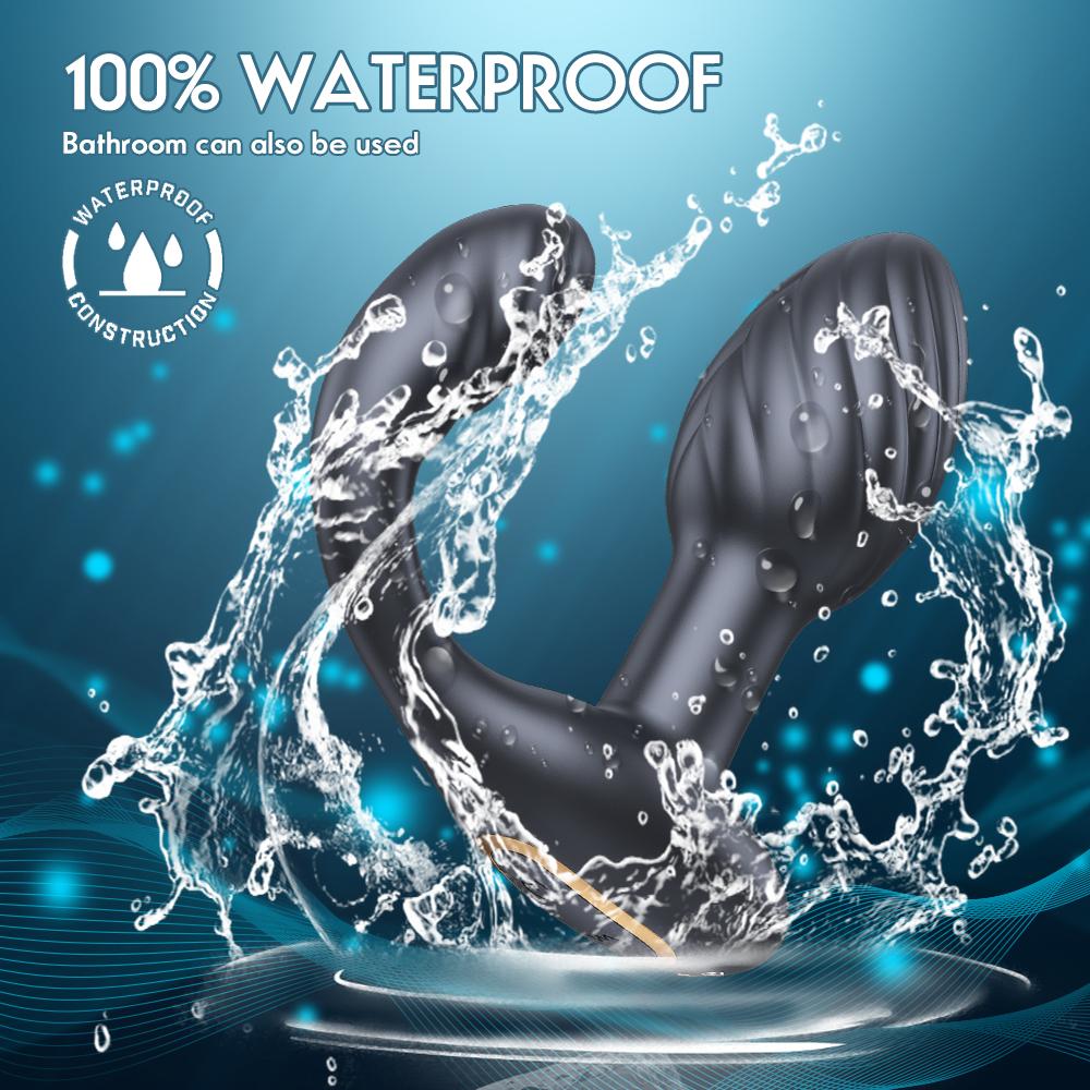 Adult Goods Anal Plug Prostate Massager G Spot Clitoris Stimulation 4 In 1 Vibrator Wireless Control Sex Toy for Women Men