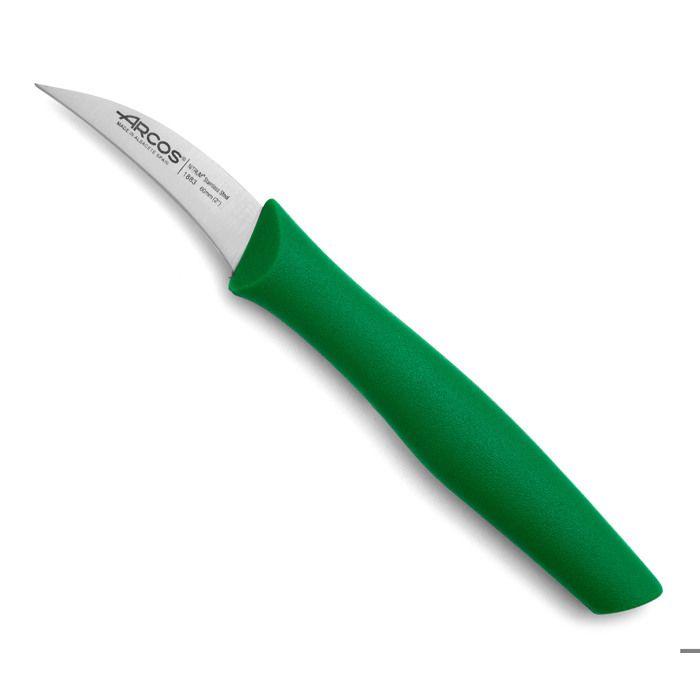 Knife - ARCOS - Mondador Arcos Nova 188321 - NITRUM Stainless Steel - 6 Cm Blade - Ergonomic Handle