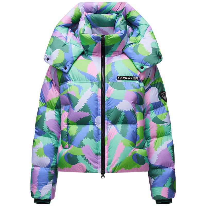 Tambor Women's Designer Colorful Warm Duck Down Jacket 550310A