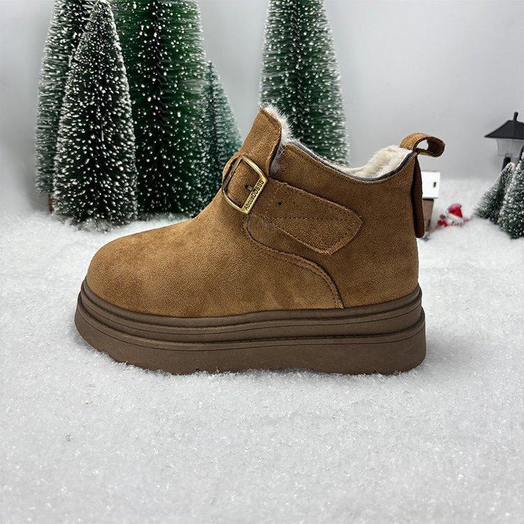 

Thick-soled Birkenstocks, winter velvet warm snow boots, new Martin short boots, and fluffy cotton shoes. 35 верблюд