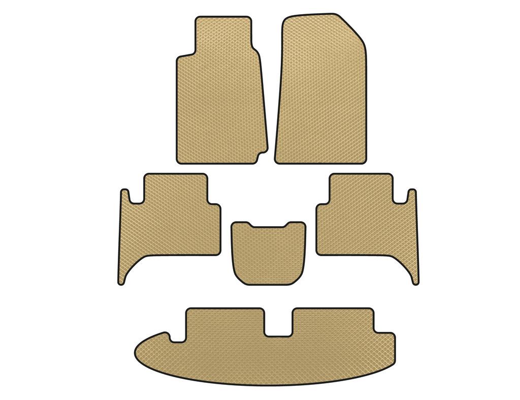 

EVA mats (3 rows, Beige) for Chevrolet Trailblazer 2012-2019