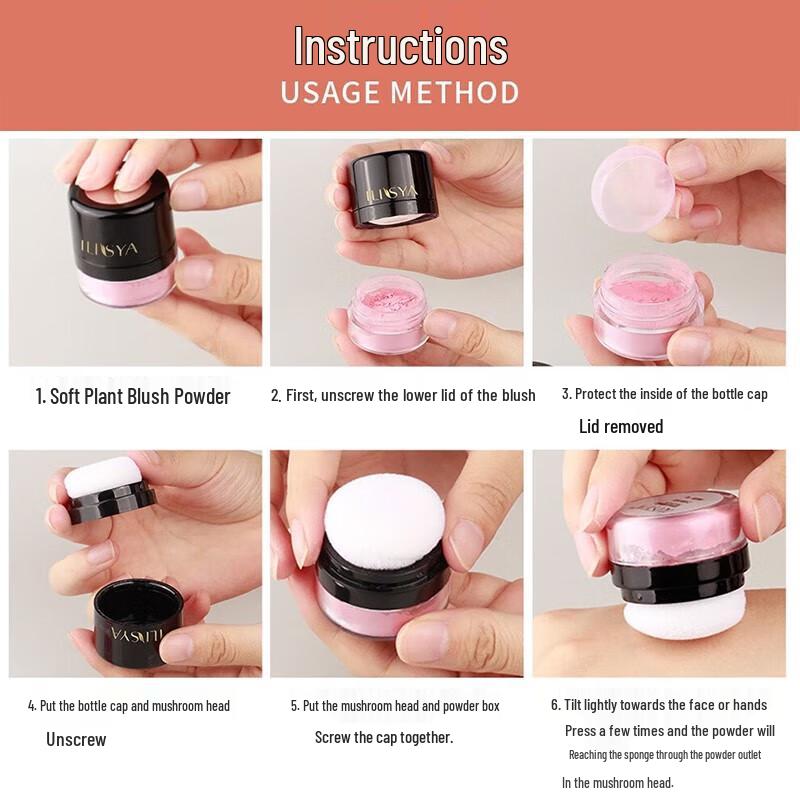 ILISYA Розовые румяна