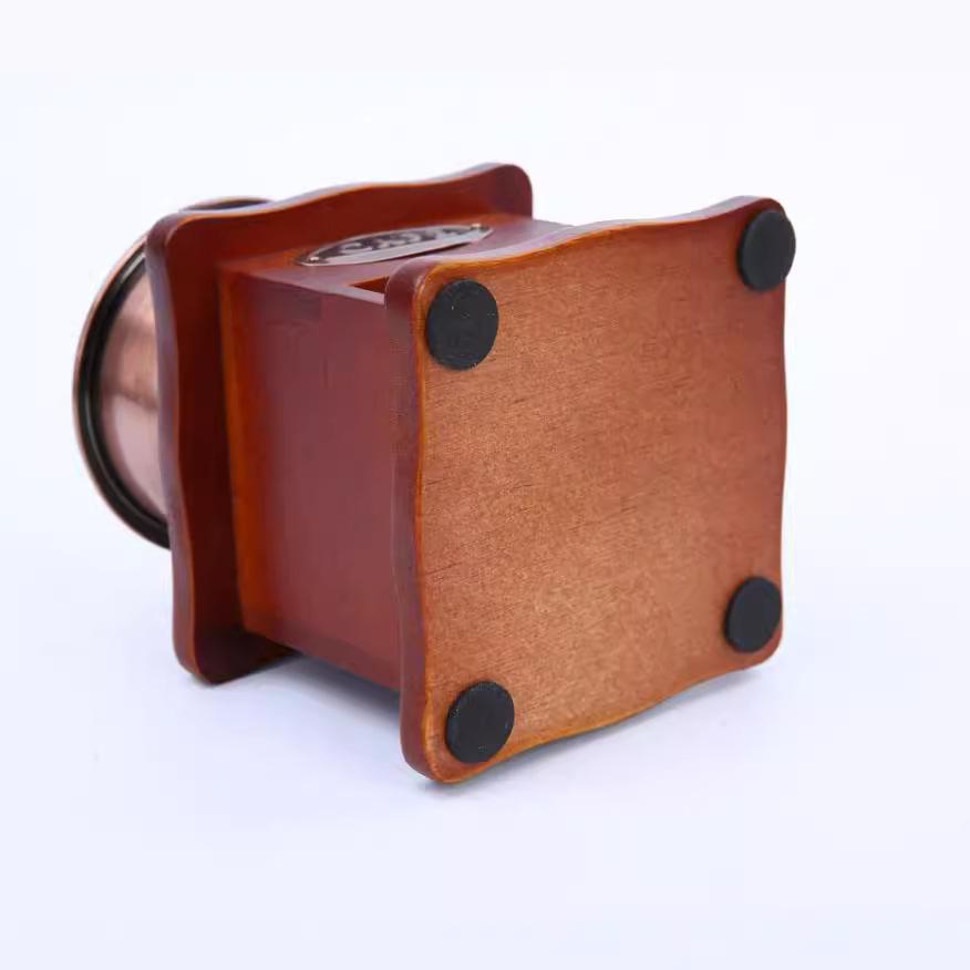 Small Hand Grinder Coffee Grinder Coffee Bean Grinder Manual Wooden Household Grinder Italian Coffee Machine