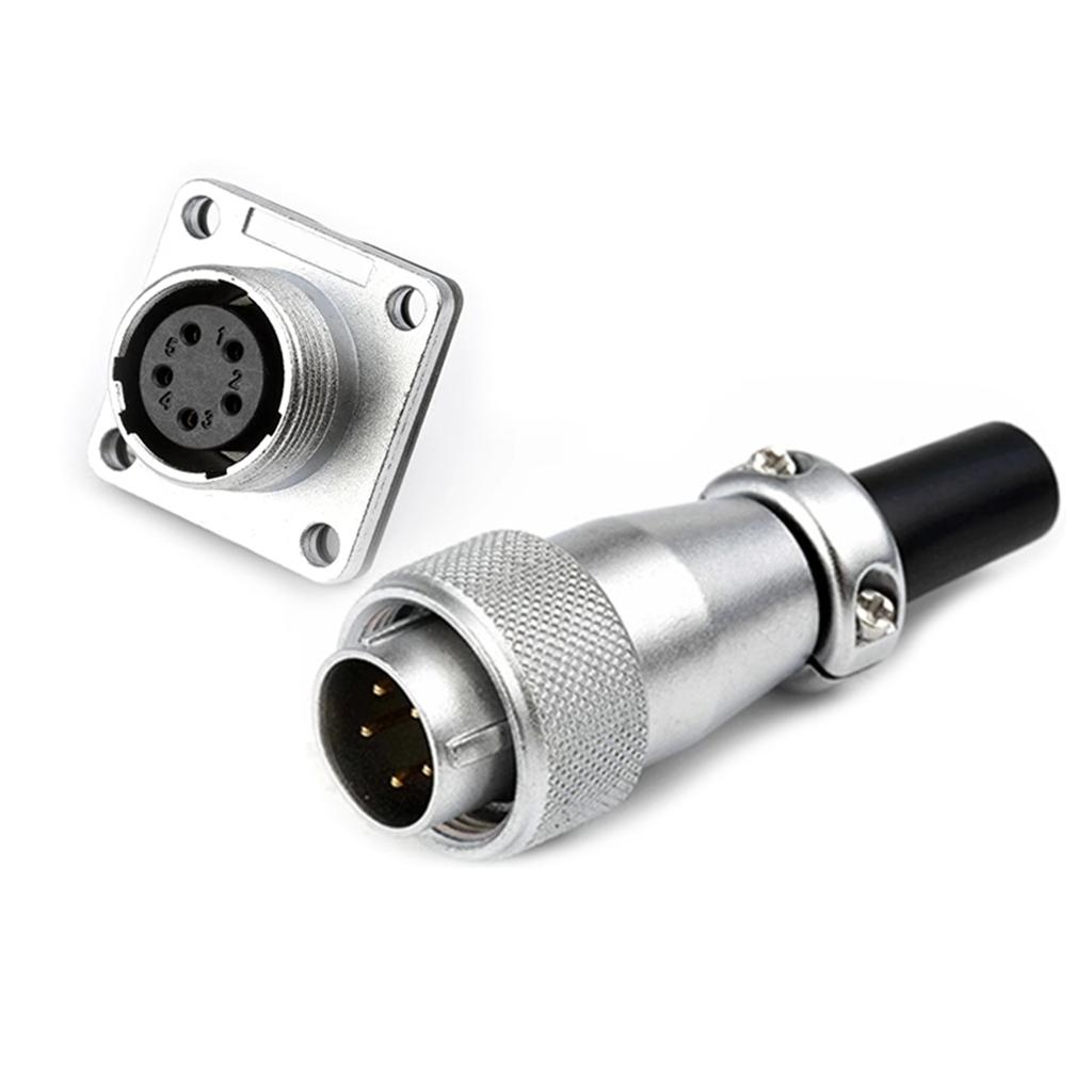 Upgrades Aviation Circular Connector Female Plug Secure & Stable Aviation Connector TQ+Z Male+Famale Base Connector Set