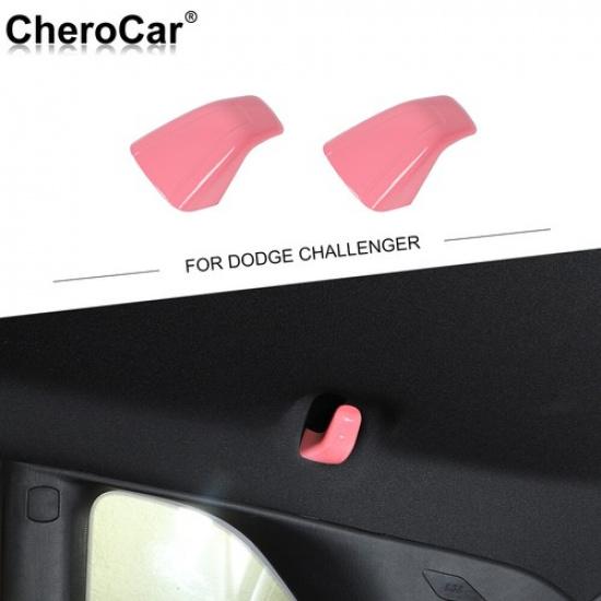 Розовая Накладка Заднего Крючка Внутренняя Декоративная Накладка для Аксессуаров Dodge Challenger