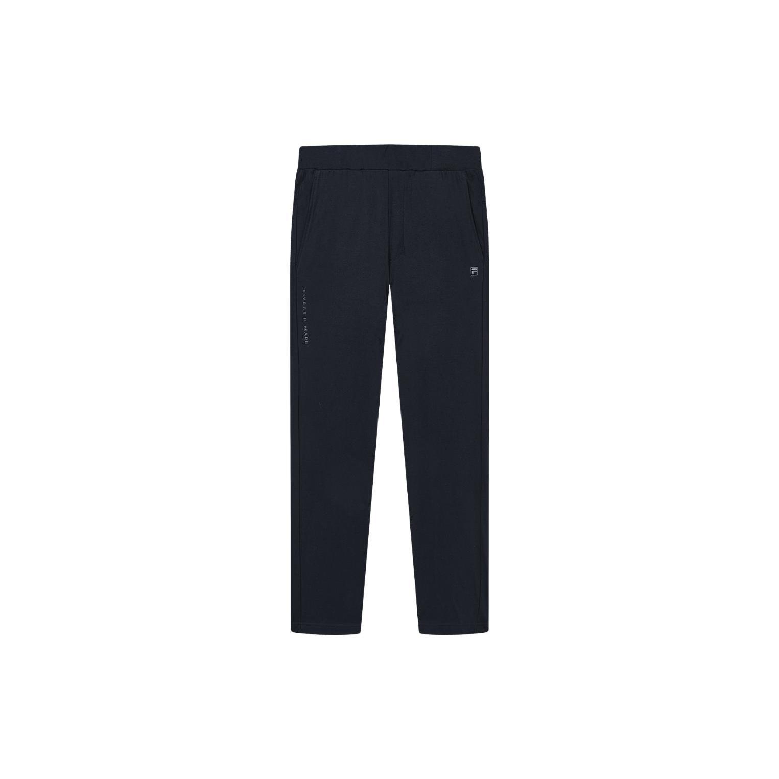 FILA Casual Pants Men s Legend Blue Moderate Straight Fit Pants F11M327606GNV M