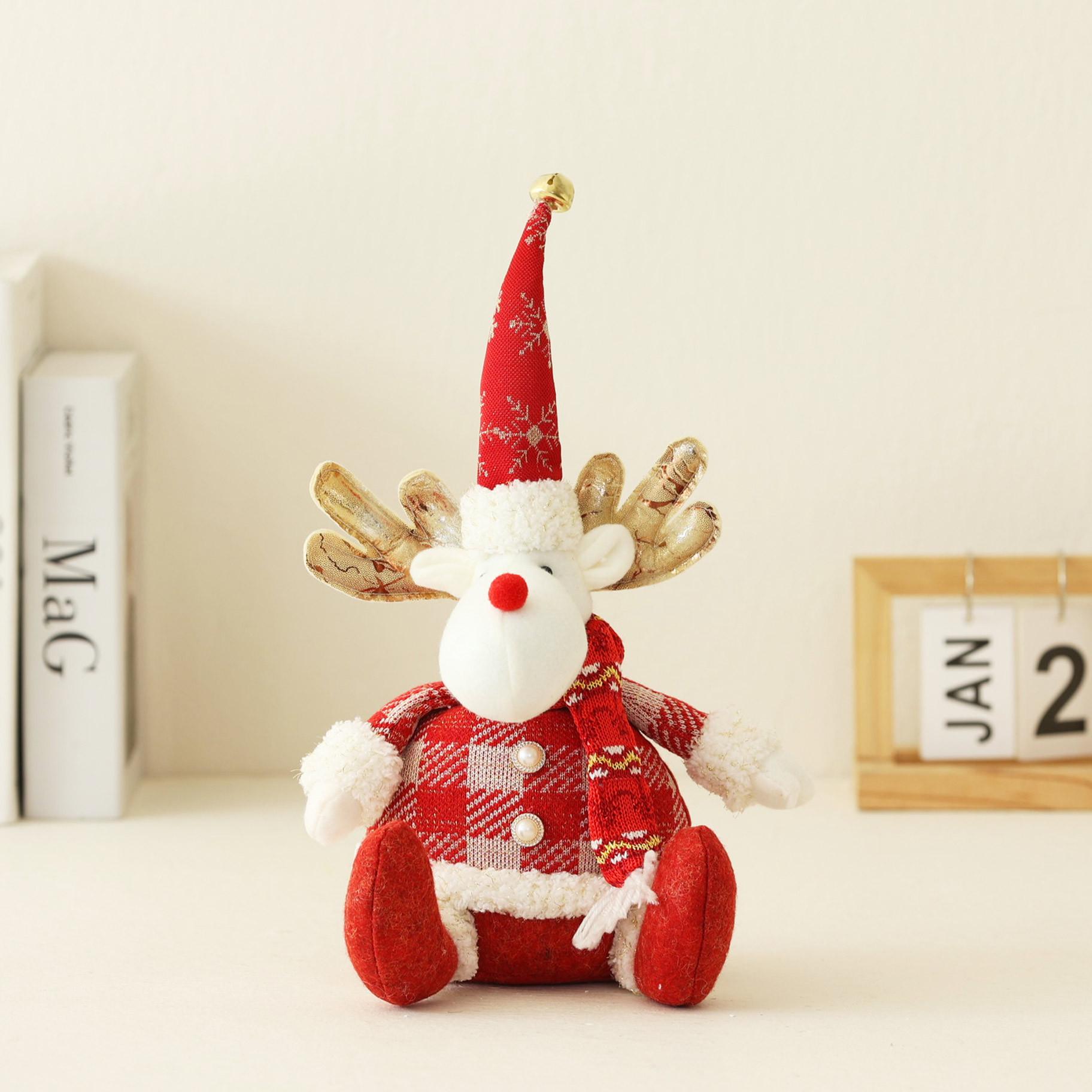 Knitted Santa Claus Gnome Plush Christmas Decoration Ornament