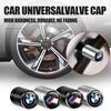 4 Stück Auto Logo Emblem Rad Reifenventilkappen Luftventil Reifeneinsatz Zubehör für X3 X5 M5 M3 E46 E90 E60 E39 F10 F30 E36 G30 E87