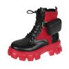 2021 Moda Botas Negras de Mujer Botas Altas Plataforma de Cuero de Alta  Calidad Zapatos de Bolsillo Zapatos de Mujer Botas cómodas de Mujer comprar  a buen precio — entrega gratuita, reseñas