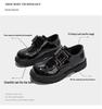 Boys' Black Leather Stage Performance Shoes - Gentleman Style for Spring & Autumn 2026
