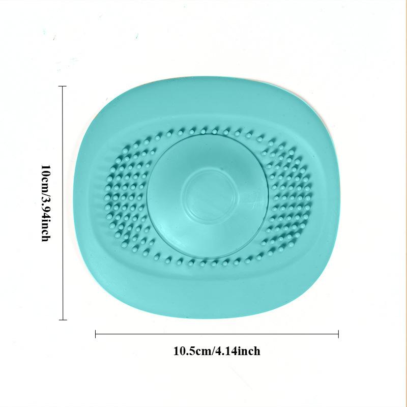 Silicone Sink Plug Shower Filter Drain Cover Plug Sink Filter Drain Floor Drain Cover Kitchen Bathroom Accessories