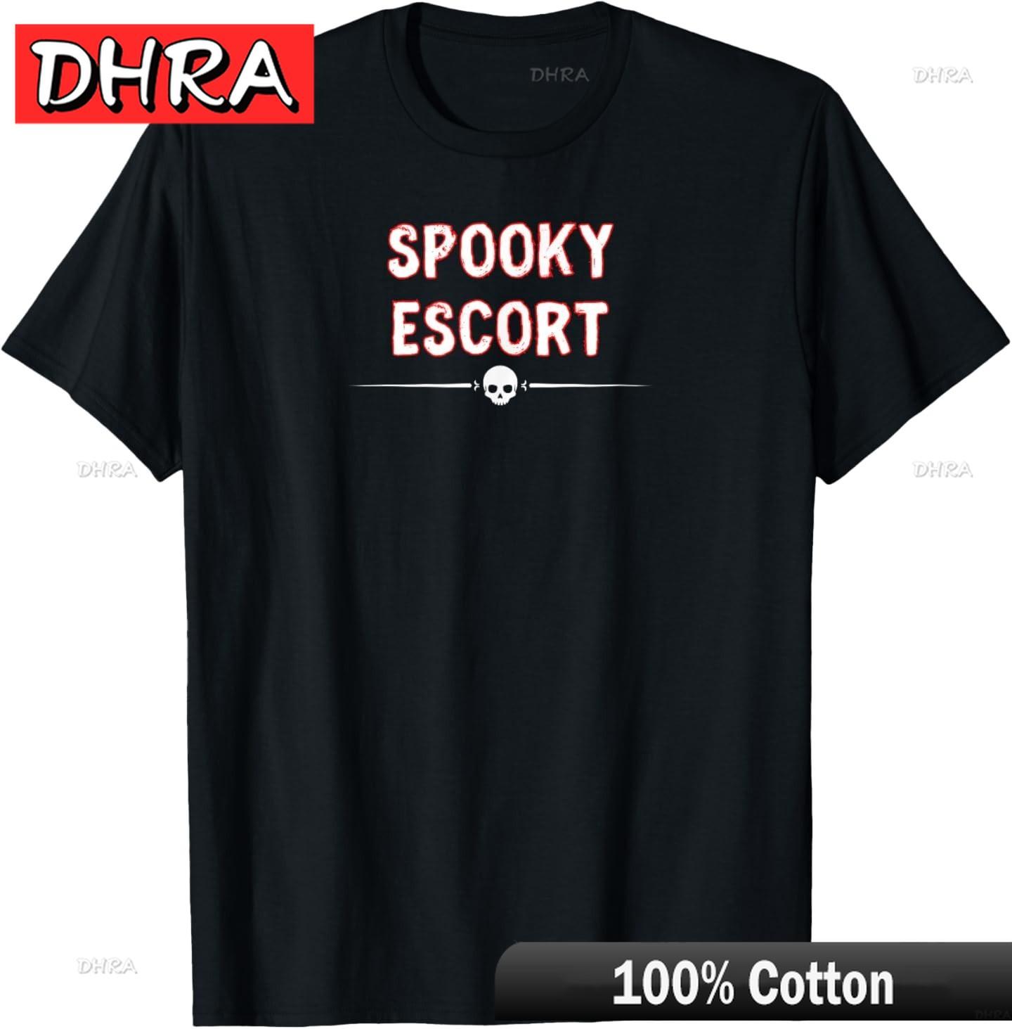 

Spooky Escort Goth Gifts for Girlfriend or Wife TShirt Cool Trendy Graphic Tops Unique Funny Bold Shirts Clothing Customized S