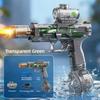 Simulated Firing Children Electric Water Guns Continuous Shooting Automatic Water Blasters Summer Outdoor Beach Pool Kids Toys