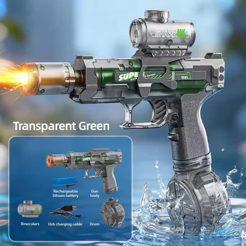 Simulated Firing Children Electric Water Guns Continuous Shooting Automatic Water Blasters Summer Outdoor Beach Pool Kids Toys