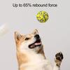 Yousheng Dog Ball Toy High Elastic Bite Resistant Anxiety Relief with Unique 3D Protrusions for Aggressive Chewers Interactive Pet Supplies