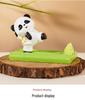 Kung Fu Panda Phone & Tablet Holder: Creative Resin Desktop Stand & Ornament
