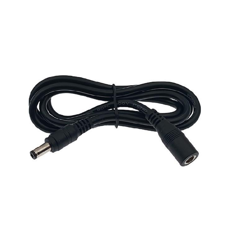 Universal DC5.5X2.1Mm Male Female Power Cord 18AWG Copper Cores Power Extension Cable For CCTV Routers LED Strips
