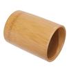 Bamboo Holder Waterproof Bamboo Storage Container Desktop Cylinder Bamboo Holder for Manicure Shaving Tools