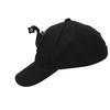 Action Camera Mount Hat Lightweight Baseball Hat with Camera Mount for Outdoor Sports Travel Hiking Black
