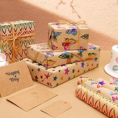 Ambalaj pentru cadouri
 – Hârtie de ambalaj