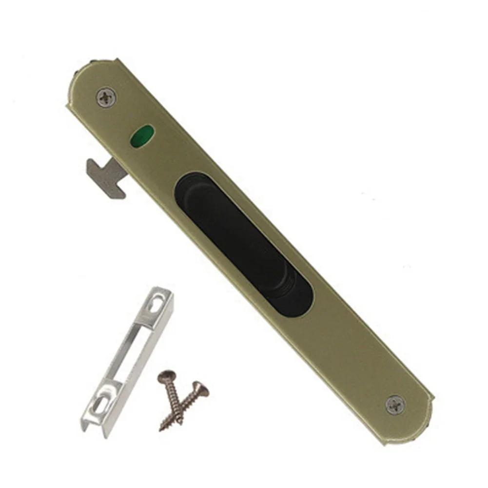 

For Sliding Doors Invisible Lock Sliding Door Lock White Robust Security For Sliding Doors Key Options Included бежевый