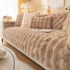 Living Room Non-slip Sofa Cover Feel Soft Comfortable To The Touch Plush Sofa Cushion Seat Mat New Modern Sofas Cloth Towel