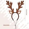 Regulable Reindeers Antlers Headbands For Dog Cats Soft Fabric Christmas Pet Costume Accessory Holiday Photo Props