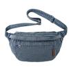 Nuovo Filo da Cucito Cerniera in Denim Marsupi da Donna Borse a Spalla Neutre Ccise Borse a Tracolla per Giovani Femminili Marca 2026