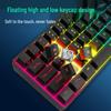 K401 Wireless RGB Mechanical-Feel 61-Key Rechargeable Gaming & Office Keyboard.