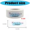 1 Roll Thank You Stickers Adhesive Roll Perfectly for Envelopes Sealing Gift Wrapping and DIY Crafts