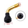 Car Tubeless Tyre Valve Copper Valve Elbow for Motorcycle Electric-bike Wheel Tubeless Tire Valve Stem Rubber Tire Nozzle Core