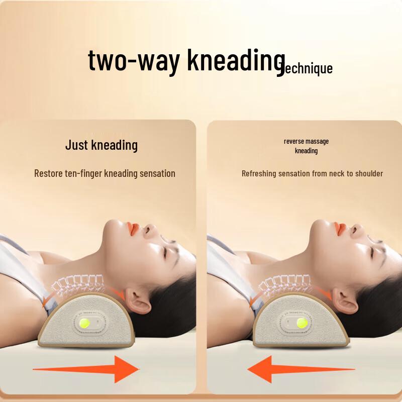 Hezheng Cervical Neck Massage Pillow with Hot Compress