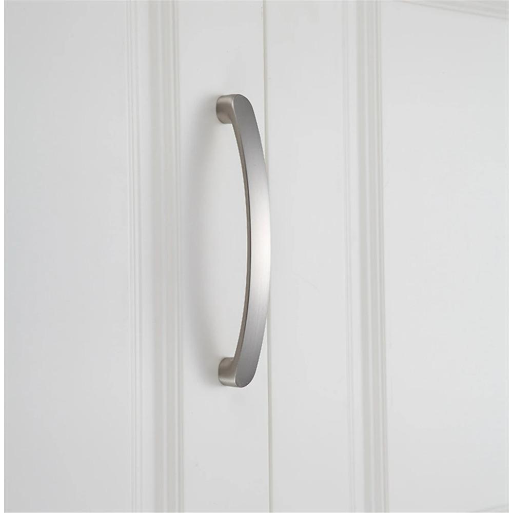 2/6pcs Aluminum Alloy Modern Cabinet Handles Brushed Drawer Pulls Kitchen Door Knobs Furniture Hardware