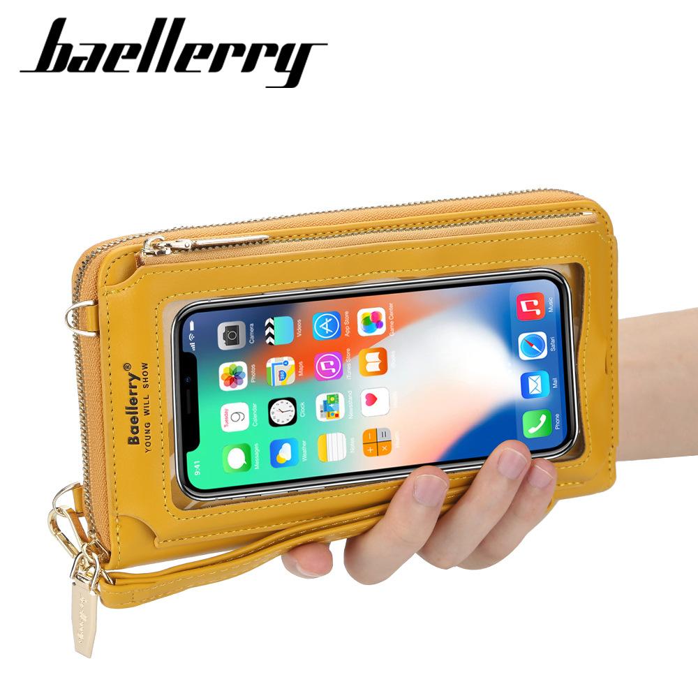 Baellerry Mode Frauen Schulter Taschen Künstliche Leder Telefon Tasche Klassische Design Handtaschen Zipper Umhängetasche Messenger Taschen Geldbörse