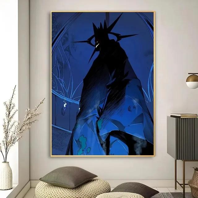 Solo Leveling Anime Artă de Perete pe Pânză HD Pisică Kawaii Mașini Poster pentru Decor Cameră de Joc Cadouri și Picturi Murale