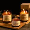 1pcs Scented Candle DIY Hand Gift Box Creative Handmade Soybean Wax Essential Oil Smokeless Fragrance Candle Home Decoration
