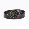 Cowhide Trendy Men's Retro Casual Plate Buckle Belt