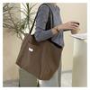 Women's Large Capacity Eco-Friendly Shopping Bag, Double-Sided Usable, Shoulder Bag, Durable Tote Bag