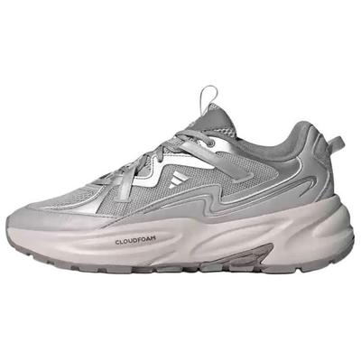 Ozwave Anti-Slip Wear-Resistant Low-Top Chunky Sneakers Unisex Gray Sneakers JQ9253
