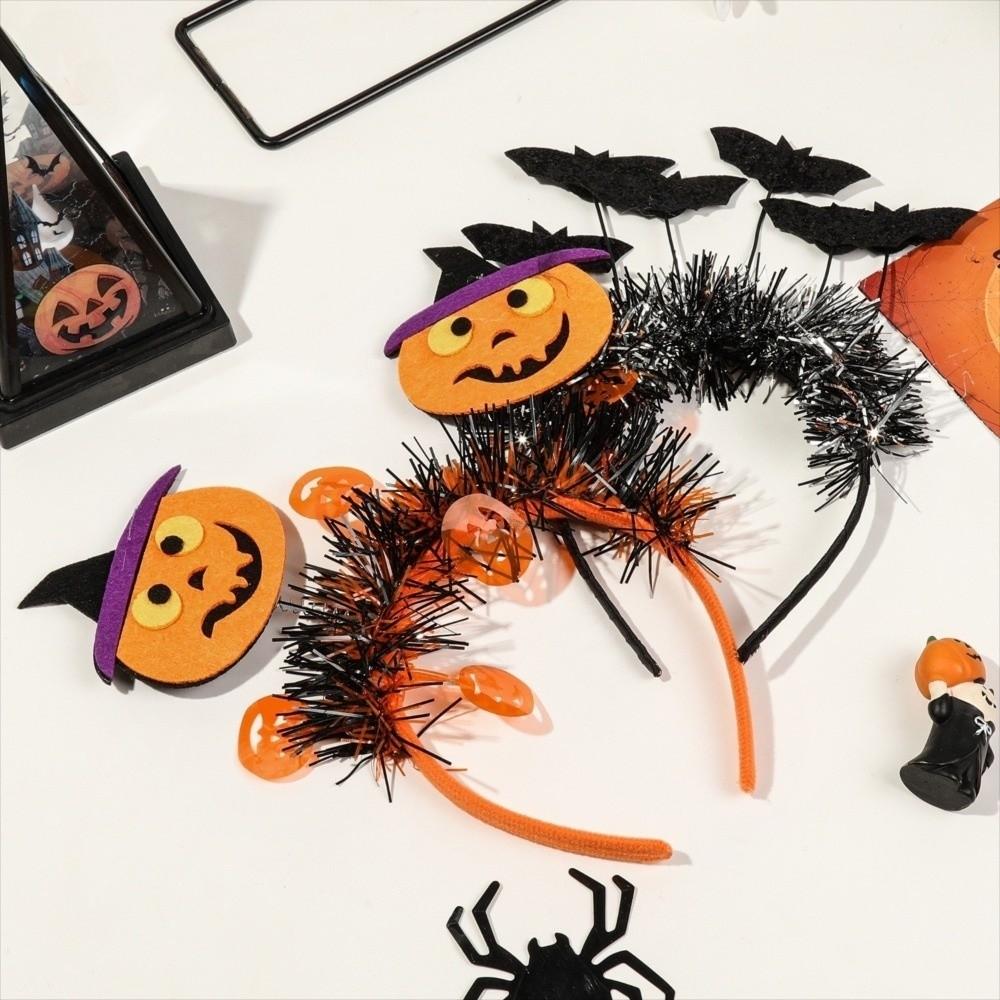 Bat Halloween Hair Hoop Ghost Festival Hair Accessories Cute Spider Headband  Women