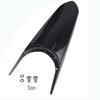 Black Carbon Fiber Pattern Motorcycle Fender for Tuttio Soleil 01
