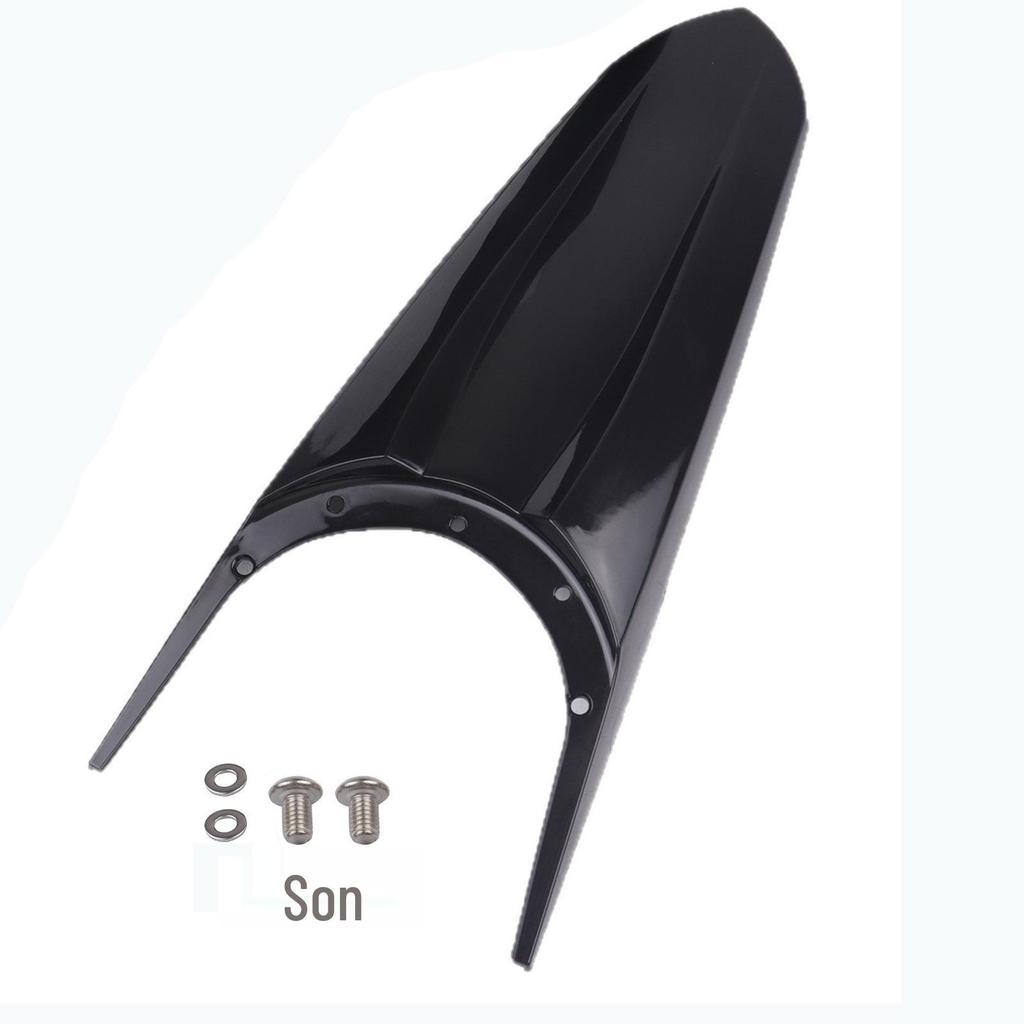 Black Carbon Fiber Pattern Motorcycle Fender for Tuttio Soleil 01