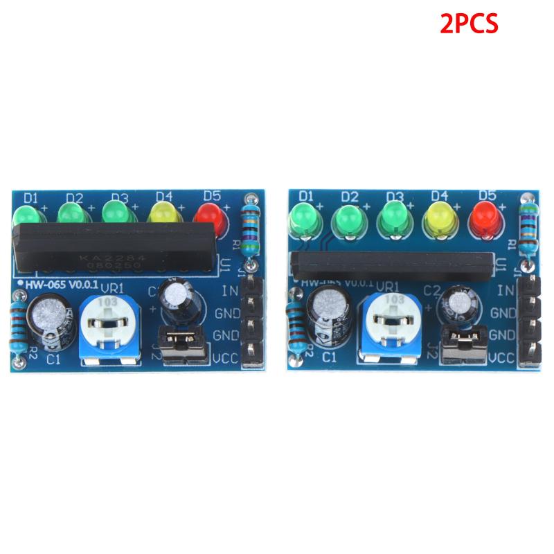 1/2/3Pcs Ka2284 Power Audio Level Indicator Module Battery Capacity Indicator Red Green Led For Voltmeter Volume Vu Meter