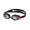 VIEW (View) Japanese-made Children's Swimming Goggles, Suitable for Ages 4-9, Easy Adjustment, Anti-fog SWIPE, Water-resistant, Black/red V780JSA BKR