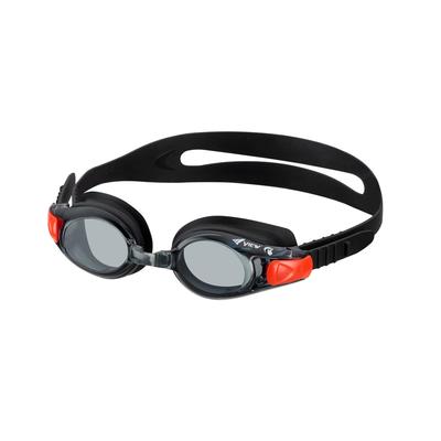 VIEW (View) Japanese-made Children's Swimming Goggles, Suitable for Ages 4-9, Easy Adjustment, Anti-fog SWIPE, Water-resistant, Black/red V780JSA BKR