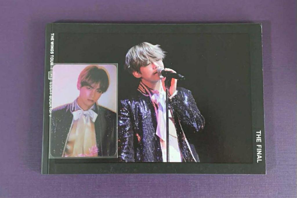 [USED] BTS Wings Tour Final Official Essay Book Taehyung V