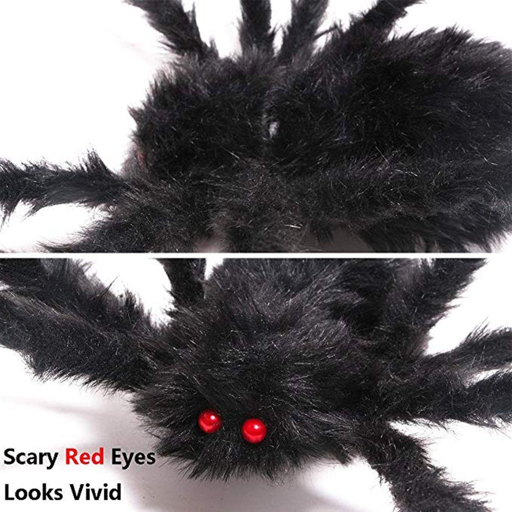 Decoration Prop Haunted House Halloween Decoration Plush Spiders Artificial Spider Party Decoration